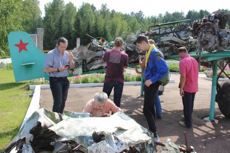 Красноярские следопыты приняли участие в экспедиции к месту гибели летчиков в годы Великой Отечественной войны