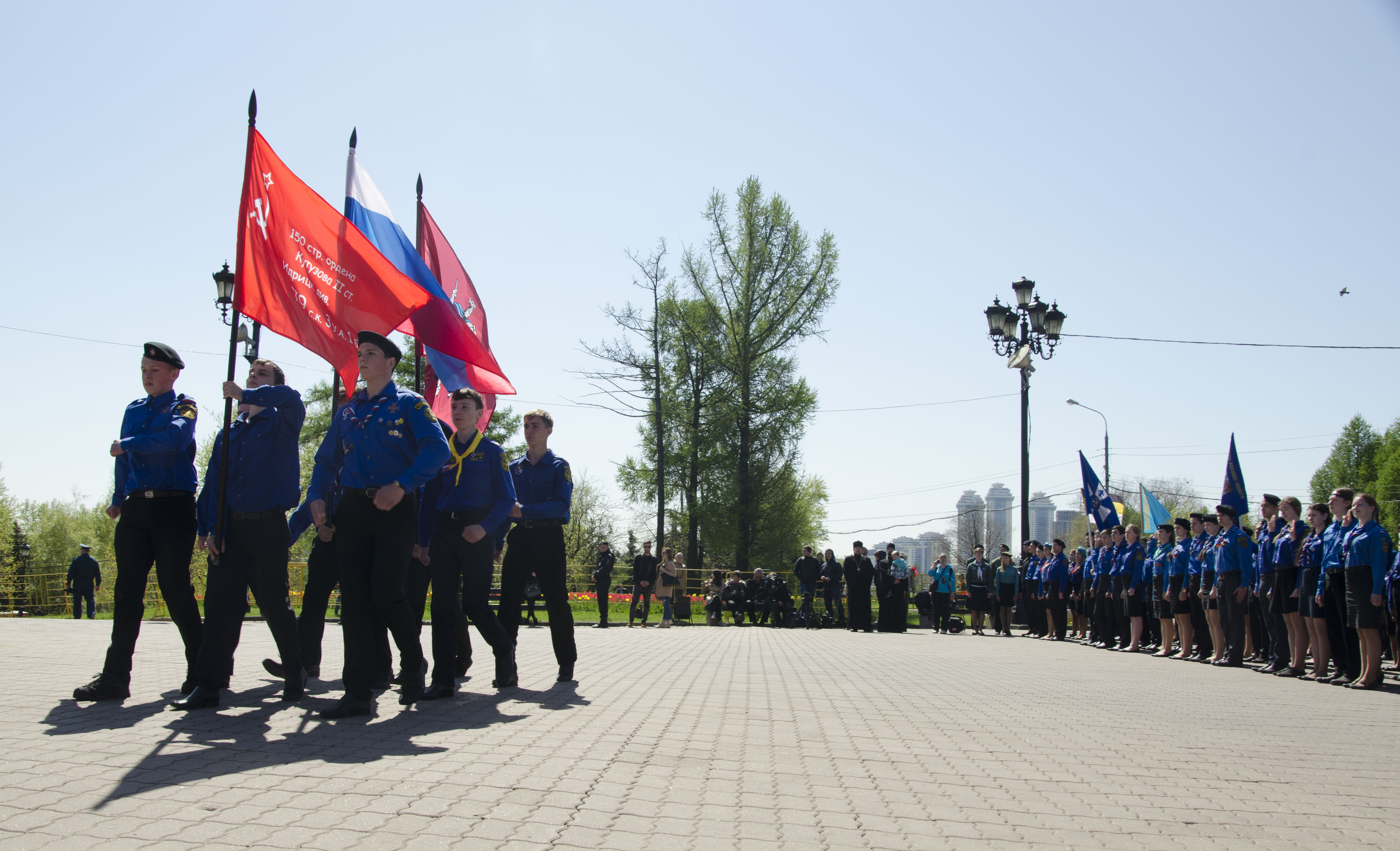 6 мая 2016 года на Поклонной горе состоится Международная акция "Георгиевский парад - дети Победителей"