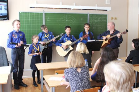 Оренбургские следопыты на областном педагогическом семинаре 