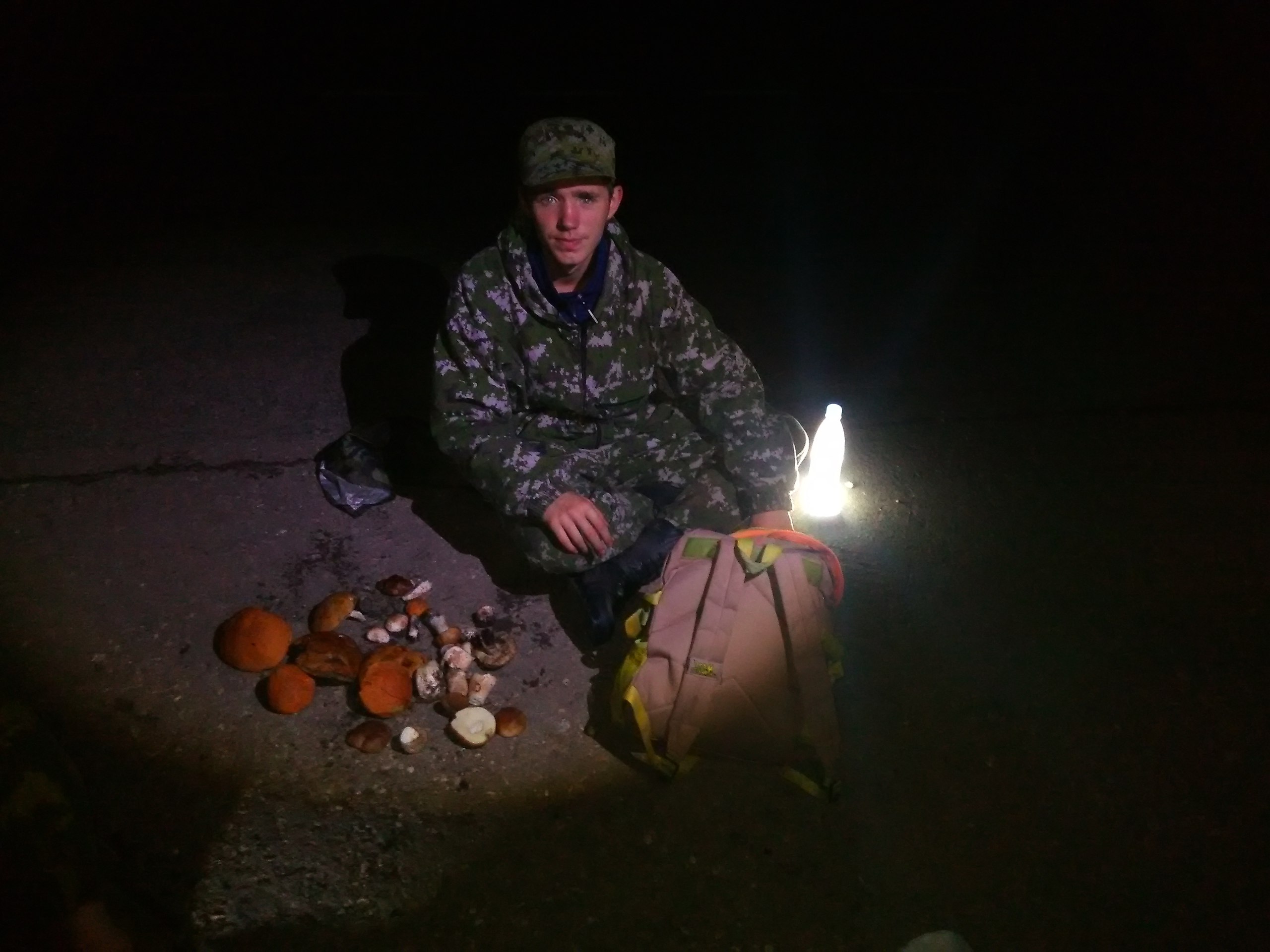 Следопыты Волоколамского отряда БПС совершили ночной поход в лес