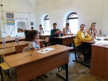 Дети из России в Школе Дружбы - 3 день