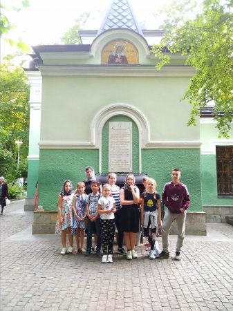 Дети из России в Школе Дружбы - 5 день