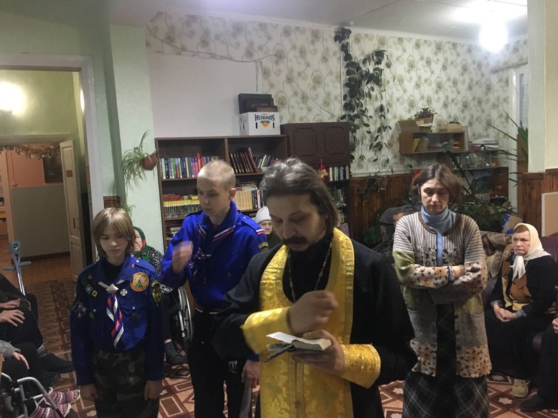 Поездка в дома престарелых Тверской области